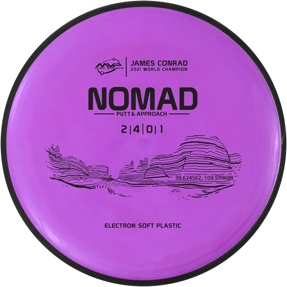 MVP Nomad Electron Soft Disc Golf Disc